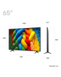 LG 65NANO80A6B.AEK 65inch 4K Ultra HD Nanocell Smart TV