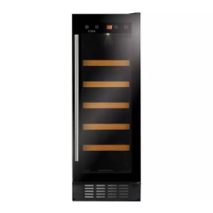 CDA FWC304BL Undercounter Slimline Wine Cooler - Black