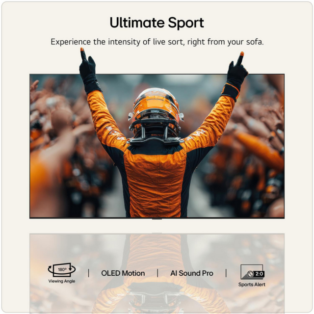LG OLED97G64LW.AEK 97inch 4K OLED evo AI Wall Smart TV
