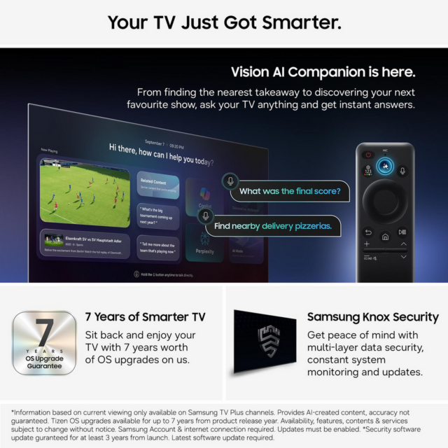 Samsung UE75M70HAKXXU 75 inch 4K Mini LED Smart TV