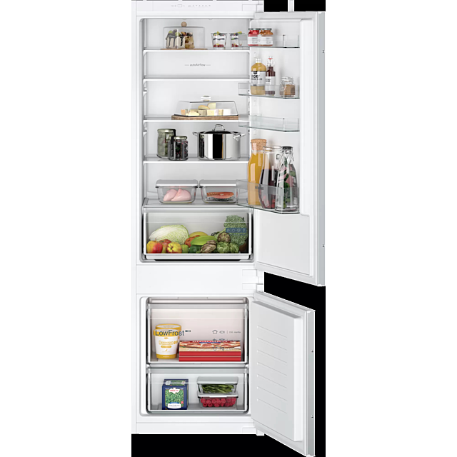 Siemens KI87VNSE0G 54.1 70/30 Integrated Low Frost Fridge Freezer